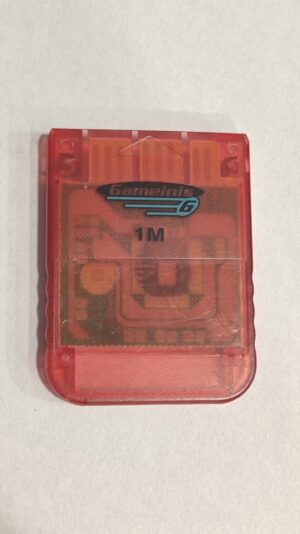PlayStation 1 Gameinic G 1 Mega Memory card – Red – USED Loose