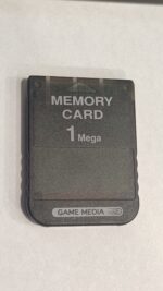 PlayStation 1 Game Media 1 Mega Memory card – Black – USED Loose