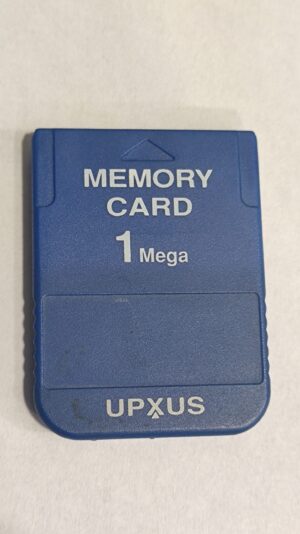 PlayStation 1 Upxus 1 Mega Memory card – Blue– USED Loose