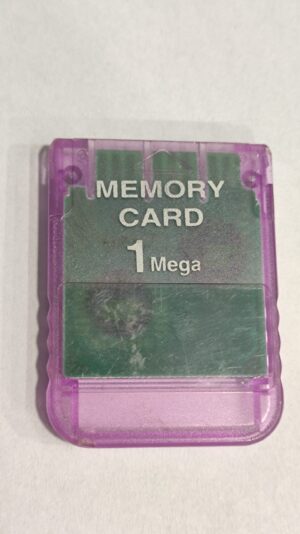 PlayStation 1 Third Party 1 Mega Memory card – Purple – USED Loose