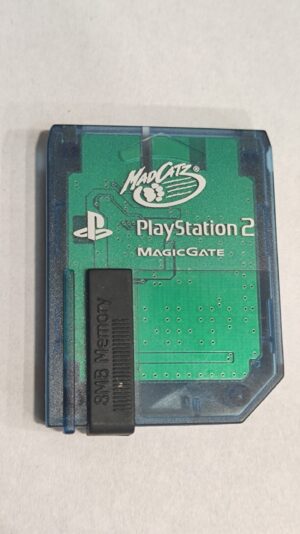 PlayStation 2 MadCatz 8MB Memory card – Blue – USED Loose