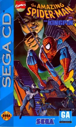 Amazing Spider-Man vs. The Kingpin - Sega CD NEW WATA GRADED 8.0