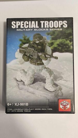 Special Troops Military Blocks Series XJ-981B Action Figure +6