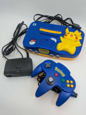 Pokemon Pikachu Edition Nintendo N64 With CONTROLLER USED