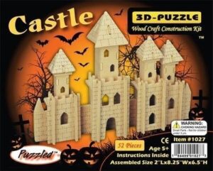 Castle 3D Wooden Puzzle Wood Craft Construction Kit