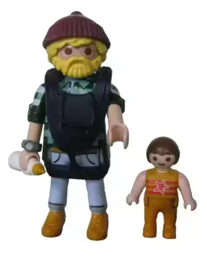 Playmobil Father and Baby Figure Series 25 | 71455 USED