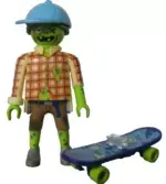 Playmobil Zombie Skater Figure Series 25 | 71455 USED