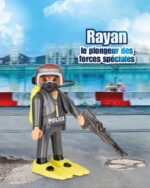 Playmobil Action Heroes SWAT DIVER Limited Edition | 80935 USED