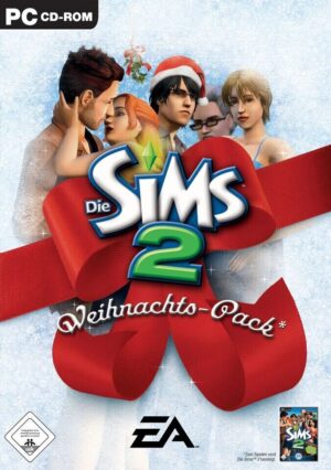 The Sims 2: Christmass Pack (German Version) PC Game USED