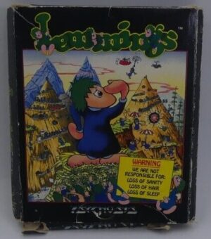 Vintage Amiga GAME COMMODORE PROMOTION PACK LEMMINGS PSYGNOSIS