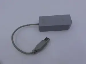 Official Nintendo USB LAN Adapter RVL-015 ~ Wii ~ Wii U ~ Switch USED