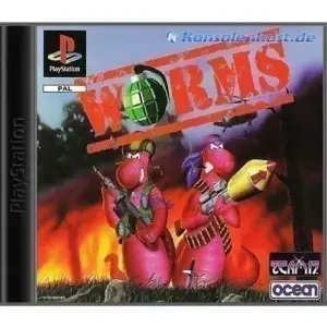 Worms PS1 Game (Used) DISC ONLY