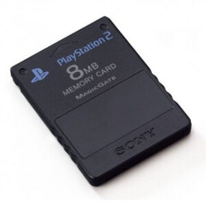 PlayStation 2 Official Sony 8mb Memory card - Black - USED Loose