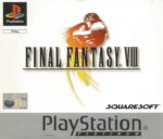 Final Fantasy VIII Platinum PlayStation PS1 USED NO BACK COVER