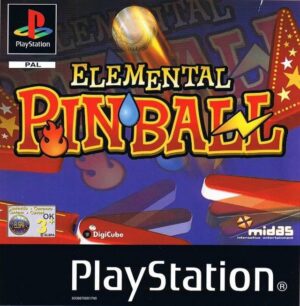 Elemental Pinball PlayStation PS1 USED NO MANUAL