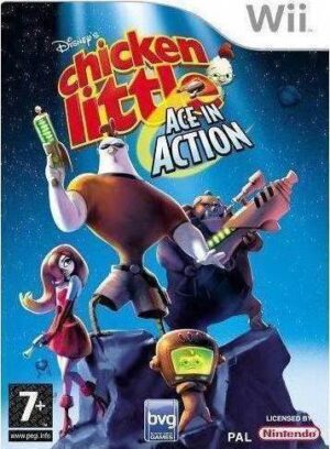 Disney's Chicken Little Ace in Action Wii USED