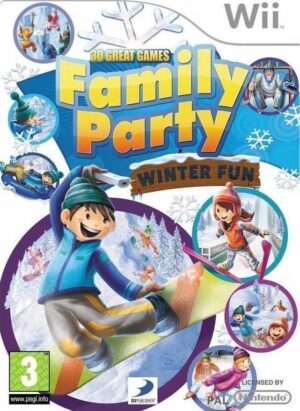 Family Party: Winter Fun Wii USED