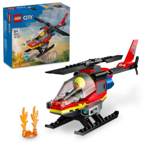 Lego City Fire Rescue Helicopter για 5+ Ετών 60411