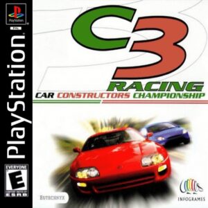 C3 Racing Car Constructor Championship PS1 PlayStation USED DISC ONLY