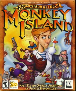 Escape from Monkey Island PC Game USED