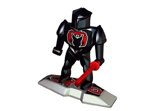 LEGO Knights Kingdom - VLADEK Figure - 4943 Nestle Promotional Set USED