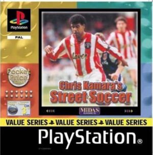 Chris Kamara's Street Soccer (Value Series) PS1 PlayStation USED DISC ONLY