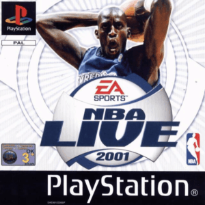 NBA Live 2001 PS1 PlayStation USED DISC ONLY