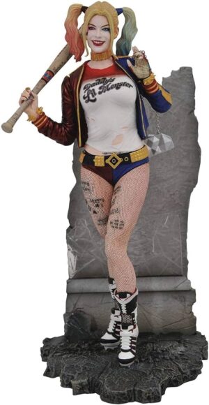 Harley Quinn PVC Diamond Select Statue Suicide Squad Margot Robbie