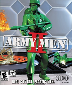 Army Men II PC Jewelcase Game USED