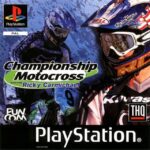 Championship Motocross Featuring Ricky Carmichael PS1 PlayStation USED DISC ONLY