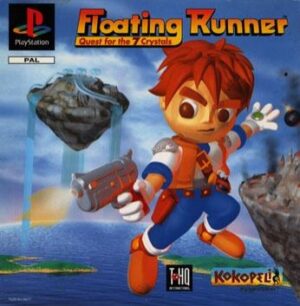 Floating Runner: Quest for the 7 Crystals PlayStation PS1 USED