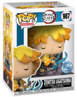 Funko Pop! Animation Demon Slayer Kimetsu No Yaiba 987 Zenitsu Agatsuma Exclusive