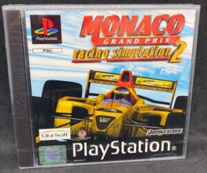 Monaco Grand Prix Racing 2 PS1 PlayStation USED DISC ONLY