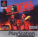 Worms Platinum Playstation PS1 USED DISC ONLY