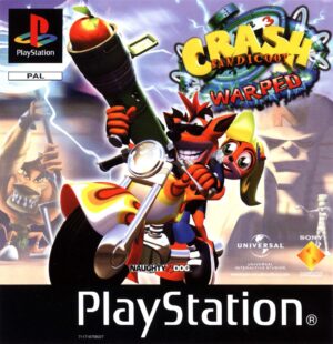 Crash Bandicoot 3: Warped Platinum PS1 PlayStation USED DISC ONLY