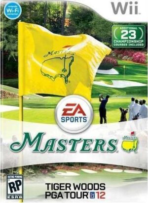 Tiger Woods PGA Tour 12 The Masters Wii USED