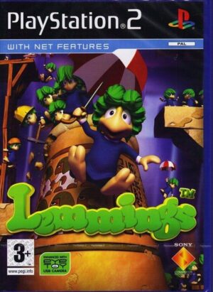Lemmings PS2 USED Ελληνικό NO MANUAL