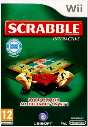 Scrabble Interactive Wii Game USED
