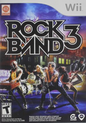 Rock Band 3 (NTSC Version) Wii NEW