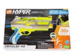 Nerf Hyper Impulse-40 Blaster with 30 Rounds Spring-Open Instant Reload