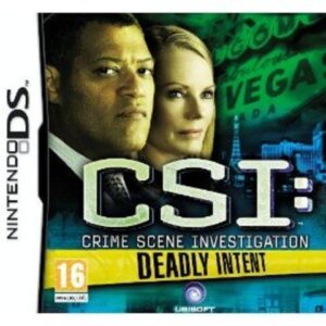 CSI Deadly Intent The Hidden Cases DS NEW