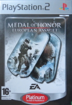 Medal of honor European Assault Platinum PS2 USED