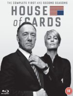House Of Cards: The Complete First And Second Seasons Blu-ray Discs