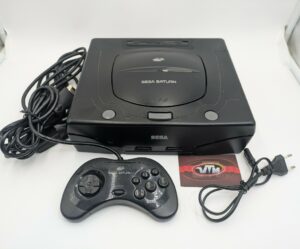 Sega Saturn Console Model MK-80200A-50 Black PAL USED