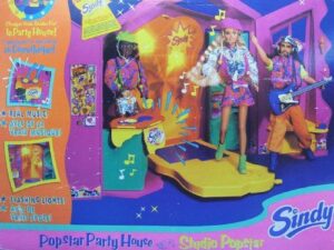 Vintage SINDY Popstar Party House DJ Stage 1996 Playset Hasbro