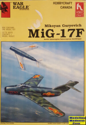 Hobby Craft Φιγούρα Μοντελισμού MiG-17F Mikoyan Guryevich | 1:48 | HC1593