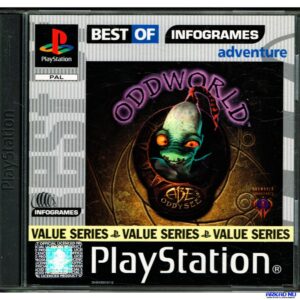 Oddworld: Abe's Oddysee (Best Of Infogrames) PS1 PlayStation USED NO MANUAL