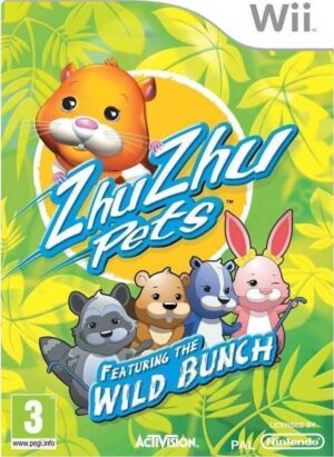 ZhuZhu Pets: Featuring The Wild Bunch Wii USED