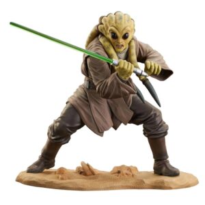 GENTLE GIANT STAR WARS PREMIER COLLECTION AOTC KIT FISTO 1:7 STATUE