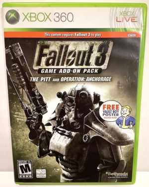 Fallout 3 Add-On Pack The Pitt & Operation Anchorage Xbox 360 USED